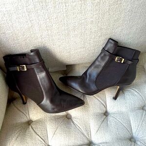 Brown Micheal Kors Booties